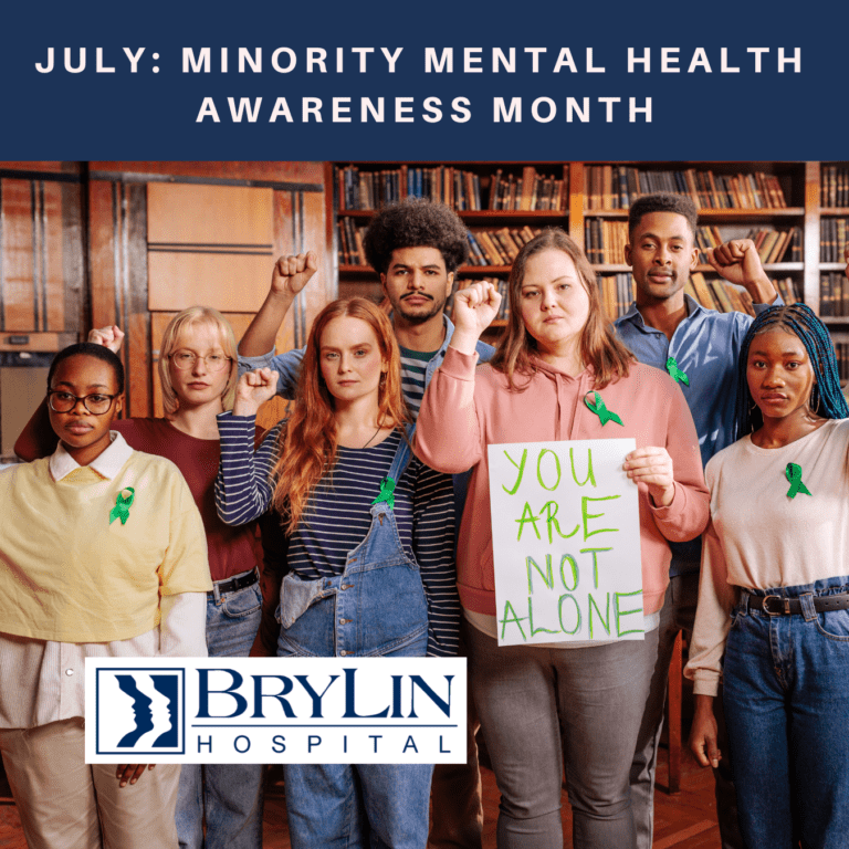 National Minority Mental Health Awareness Month - BryLin Hospital