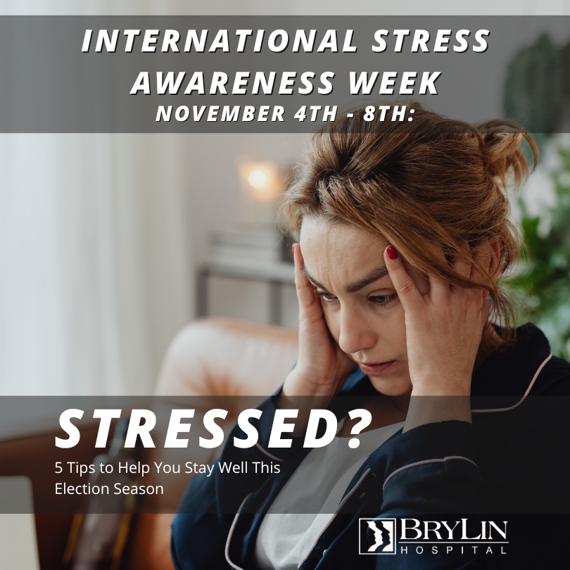 Stress awareness week - election stress